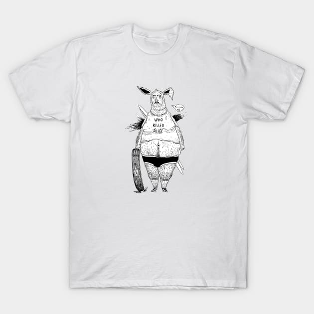 Mr.Rabbit T-Shirt by GuerrillaPony